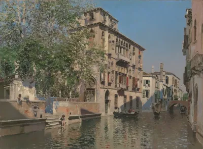 A Canal In Venice 2
