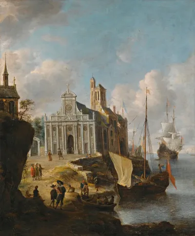 A Capriccio Of A Mediterranean Port