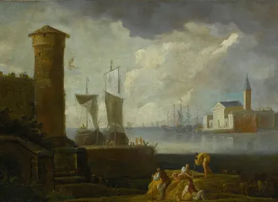 A Capriccio View Of San Giorgio Maggiore Venice