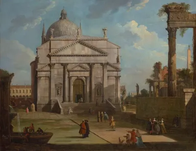 A Capriccio With The Church Of The Redentore