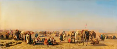A Caravan Resting