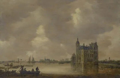 A Castle By A River