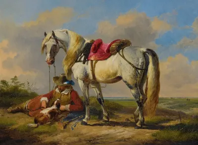 A Cavalier At Rest