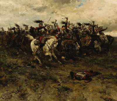 A Cavalry Charge