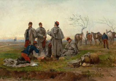 A Cavalry Halt