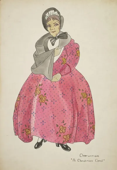 A Christmas Carol Charwoman