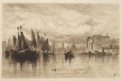 A Cloudy Day In Venice