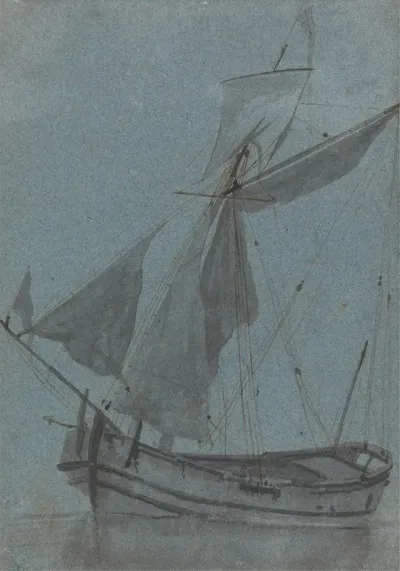 A Coastal Barge