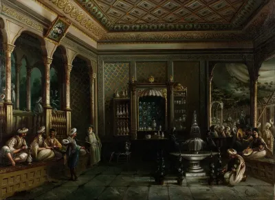 A Coffee House In Tophane
