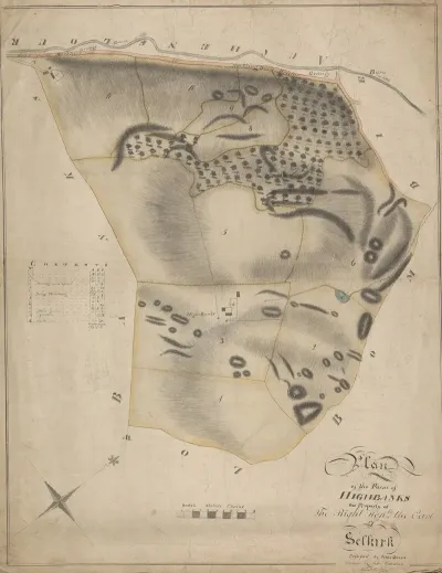 A Collection Of Surveys Of Scottish Estates Of The Earl Of Selkirk Farm Of Highbanks