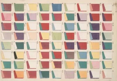 A Color Combination Chart For Layered Clothing