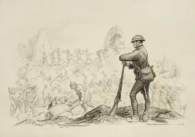 A Condition Of Peace Hard Labor For German Officers In Restoring Belgium And France