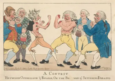 A Contest Between Oppression And Reason On The Best Way Of Settleing Debates