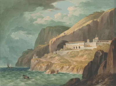 A Convent At Amalfi Near Salerno Italy