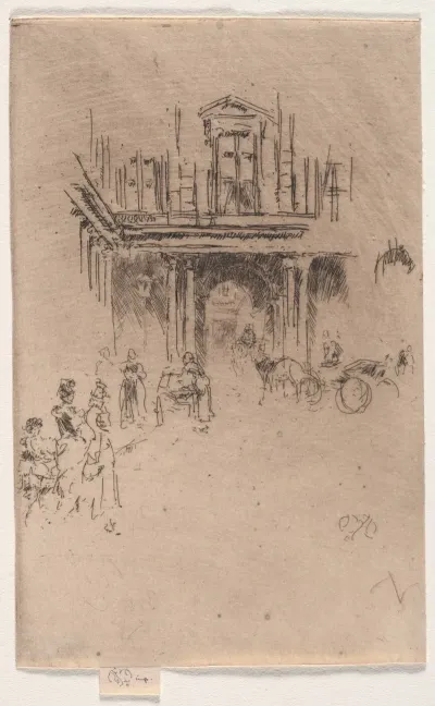 A Corner Of The Palais Royal