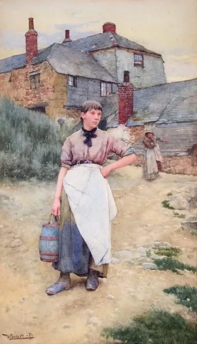 A Cornish Village Maiden