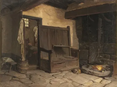 A Cottage Interior Study
