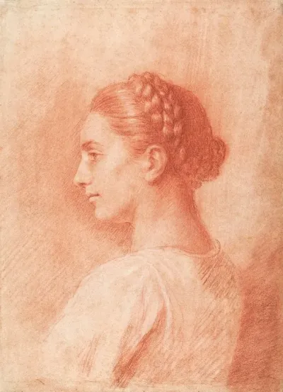 A Country Girl At Surrentum Italy