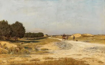 A Country Road Near Cayeux