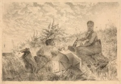 A Countryside Picnic In The Sun