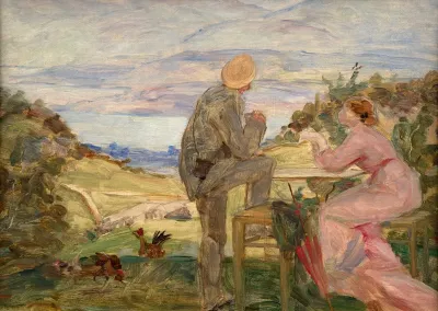 A Couple In La Divonne