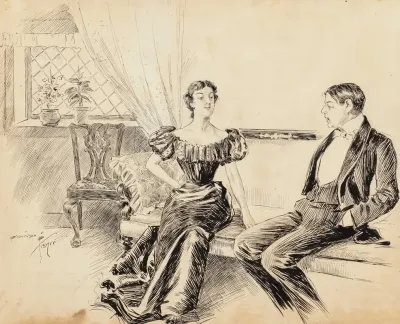 A Couple In The Parlor