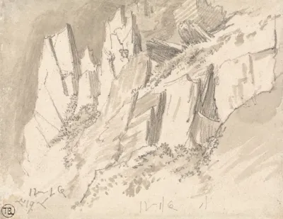 A Craggy Hillside