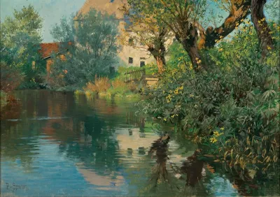 A Creek In Spring