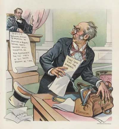 A Crying Need A Law To Suppress The Shyster