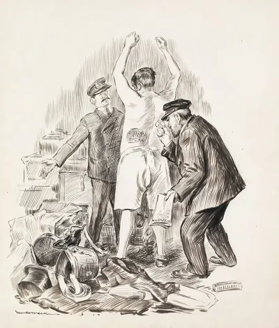 A Custom House Stickler Take Him To The Appraisers Office