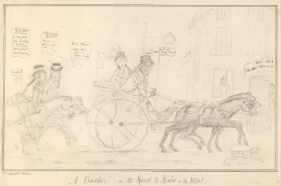 A Dasher Or The Road To Ruin In The West