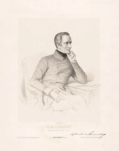 A De Lamartine Representant Du Peuple