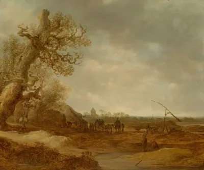 A Dune Landscape With Figures 2