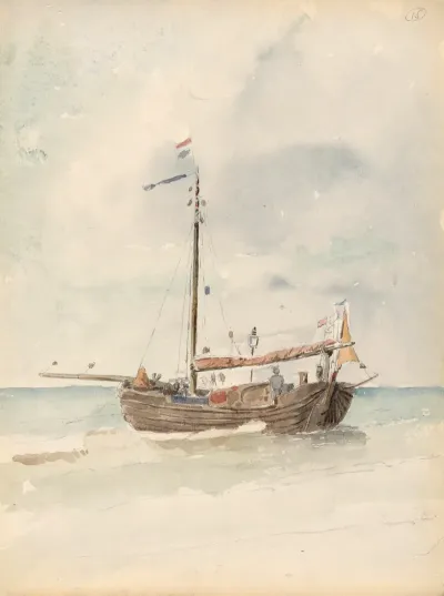 A Dutch Barge