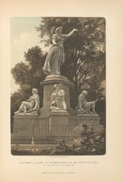 A ‎ ‎anker Monument‎ ‎at‎ ‎basel