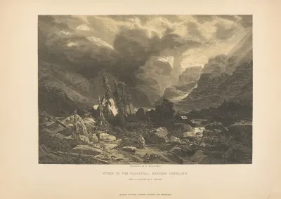 A ‎ ‎calame Storm‎ ‎in‎ ‎the‎ ‎haslithal‎ ‎bernese‎ ‎oberland