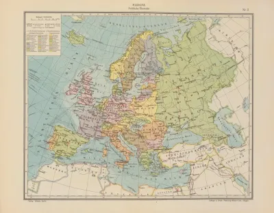 A Europa Politische Ubersicht