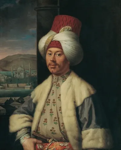 A European In Turkish Costume