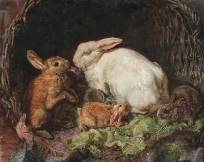 A Family Of Hares