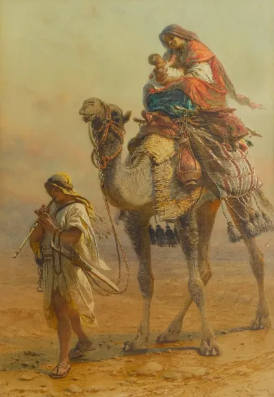 A Family Of Wandering Arabs