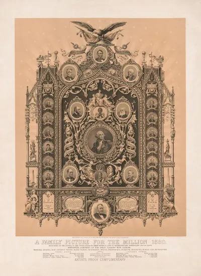 A Family Picture For The Million 1880