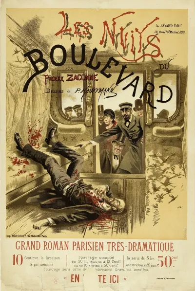 A Fayard Editr 78 Bould St Michel Paris Les Nuits Du Boulevard Par Pierre Zaconne Dessins De P Kauffmann G