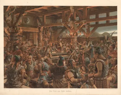 A Feast At Attilas Court