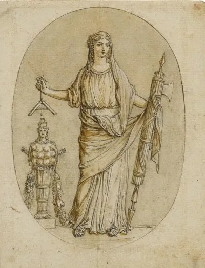 A Female Allegory Possibly Abundance