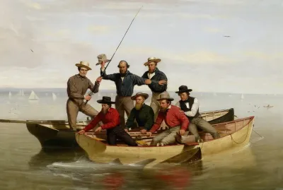 A Fishing Party Off Long Island