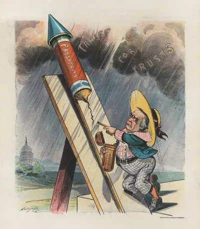 A Fourth Of July Celebration Under Difficulties
