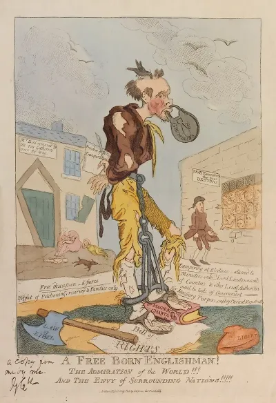 A Free Born Englishman The Admiration Of The World And The Envy Of Surrounding Nations