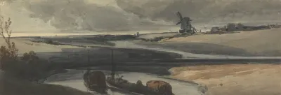A French Canal Scene
