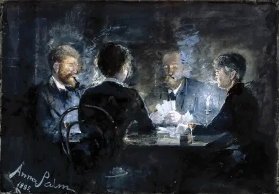 A Game Of Lhombre In Brondums Hotel