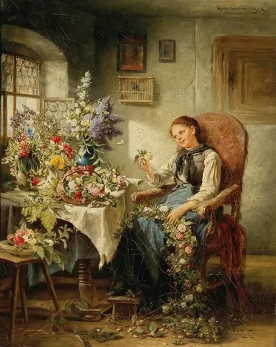A Garland Of Flowers